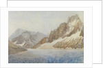 The Mer de Glace, Chamonix, 1881 by Sarah Inger Louise Severn