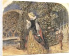 Lady in Mediaeval Dress, c.1859 by John Brett