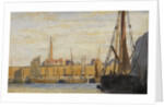 A Continental Harbour, 1890 by William Lionel Wyllie