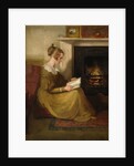 A Fireside Read, c.1825 by William Mulready