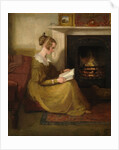 A Fireside Read, c.1825 by William Mulready