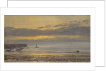 Before Sunrise, Scarborough - Low Water, 1878 by Henry Moore