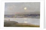 Moonrise Over Hayle by Alfred East