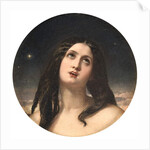 Young Woman Gazing Upward by William Edward Frost