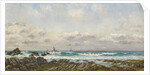 Boats at Sea, 1885 by William Lionel Wyllie