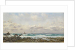 Boats at Sea, 1885 by William Lionel Wyllie