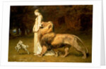 Una and the Lion by Briton Riviere