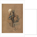 A Huqqa Smoker by Amadeo Preziosi