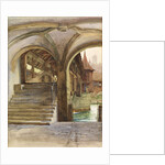 Bridge at Lucerne by Frank Dicksee