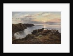 Across Shipload Bay to Lundy Island, North Devon, 1859 by Henry Moore