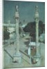 Moonlight - Alameda de Hércules, Seville by Albert Moulton Foweraker