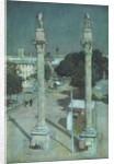 Moonlight - Alameda de Hércules, Seville by Albert Moulton Foweraker