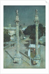 Moonlight - Alameda de Hércules, Seville by Albert Moulton Foweraker
