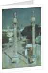 Moonlight - Alameda de Hércules, Seville by Albert Moulton Foweraker