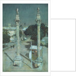 Moonlight - Alameda de Hércules, Seville by Albert Moulton Foweraker