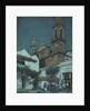 Moonlight - a Garden in Seville by Albert Moulton Foweraker