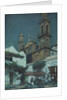 Moonlight - a Garden in Seville by Albert Moulton Foweraker