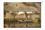 A Riverside Cottage by James Valentine Jelley