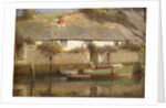 A Riverside Cottage by James Valentine Jelley