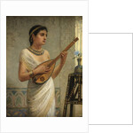 The Mandolin Player, 1886 by Edwin Longsden Long