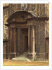 The Porch of the Old Ashmolean, Oxford by William Logsdail