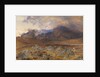Snowdon after an April Hailstorm by Alfred William Hunt