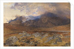 Snowdon after an April Hailstorm by Alfred William Hunt