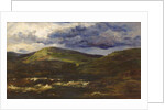 Glen Orchy, Storm coming on, 1895 by Henry Moore