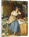 The Alsatian Flower Girl, 1900 by Robert Walker Macbeth