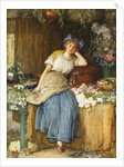 The Alsatian Flower Girl, 1900 by Robert Walker Macbeth