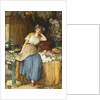 The Alsatian Flower Girl, 1900 by Robert Walker Macbeth