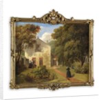 A Sunlit Garden by George Lance