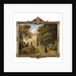 A Sunlit Garden by George Lance