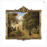 A Sunlit Garden by George Lance