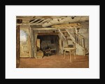 Study of a Cottage Interior, c.1869 by Benjamin Williams Leader