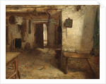 West Highland Cottage Interior by Thomas Faed