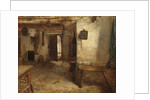 West Highland Cottage Interior by Thomas Faed