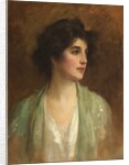 The Green Shawl by Samuel Luke Fildes