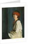 The Red Hat, 1920 by Harrington Mann