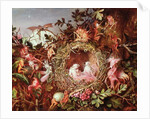 Fairies in a Bird's Nest by John Anster Fitzgerald