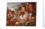 Fairies in a Bird's Nest by John Anster Fitzgerald