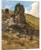 A Rocky Outcrop by Arthur Hughes