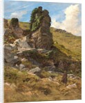 A Rocky Outcrop by Arthur Hughes