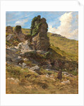 A Rocky Outcrop by Arthur Hughes