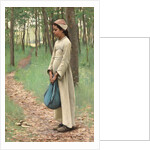 Girl with Bindle by Louis Welden Hawkins