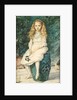 Portrait of Nina Lehmann, aged nine, after Millais by Wilhelm Auguste Rudolf Lehmann