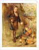 Self Portrait aged 38 with Chickens by William Huggins
