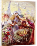 Fairies with Birds by John Anster Fitzgerald