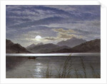 Lake Scene by Moonlight, 1879 by Arthur Gilbert