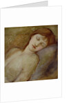 Study for the Sleeping Princess in 'The Briar Rose' Series, c.1881 by Edward Coley Burne-Jones